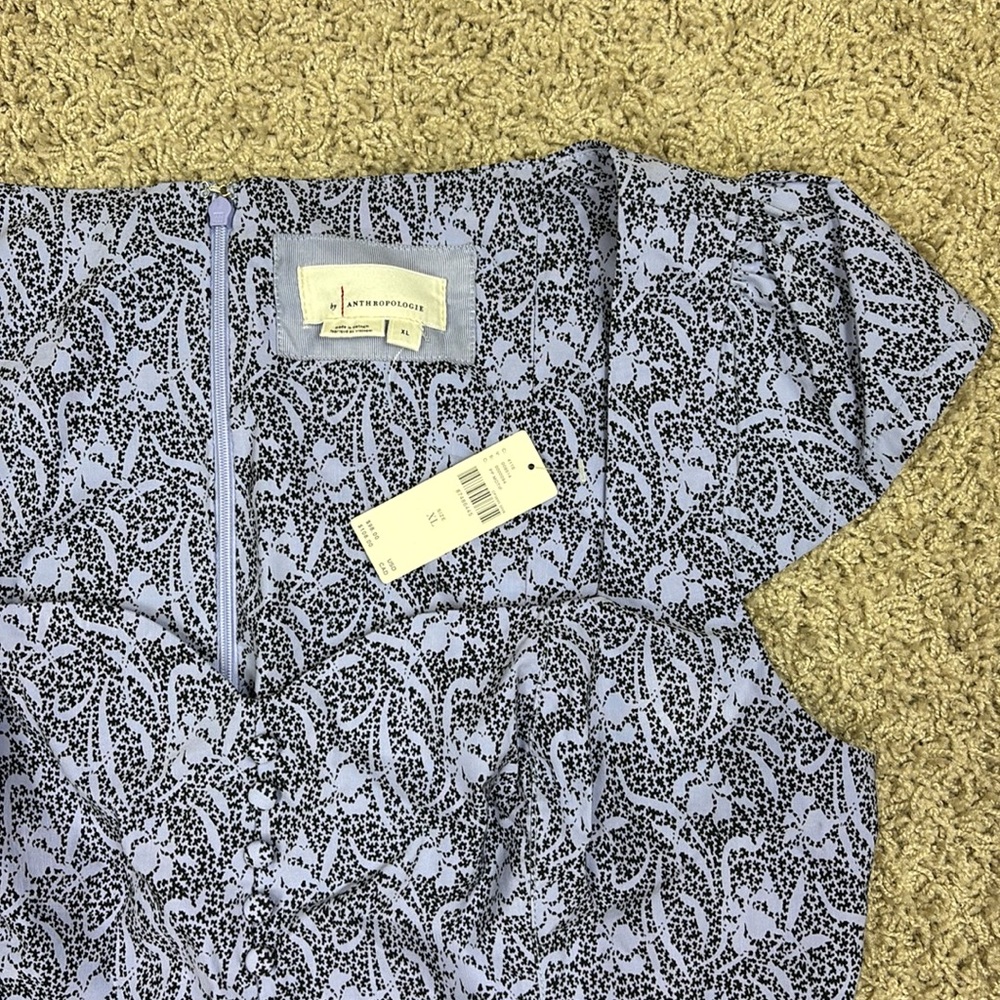 NWT Anthropologie the Cecily sweetheart top sz xl - Picture 7 of 10